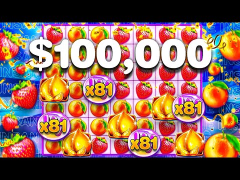 MY BIGGEST SLOT WIN EVER.. $100,000!! 🤑 (INSANE PROFIT)