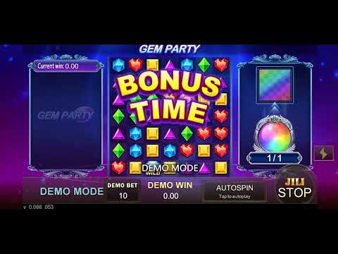 GEM PARTY | JILIBET| JILI｜JILI SLOT ｜ MEGAWIN 💲｜DEMO GAMES｜BRILYANTE 💍