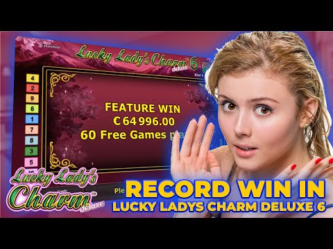Lucky Lady’s Charm Deluxe 6 Slot Record Win