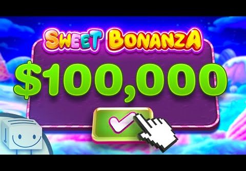 BUYING A $100,000 SWEET BONANZA SLOT BONUS!!