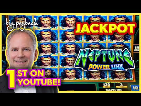 UNBELIEVABLE JACKPOT! Power Link Neptune Slot – FULL SCREEN & HANDPAY!!