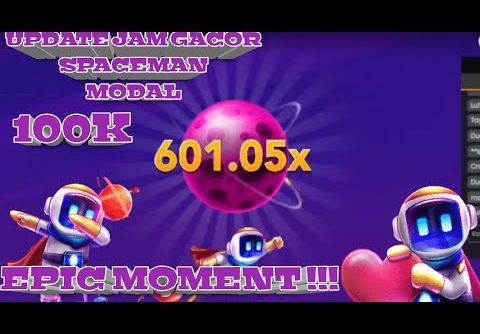 EPIC MOMENT GAK KE RECORD!!!! SPACEMAN PRAGMATIC PLAY | MODAL KECIL | SLOT GACOR HARI INI