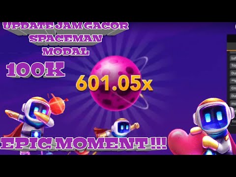 EPIC MOMENT GAK KE RECORD!!!! SPACEMAN PRAGMATIC PLAY | MODAL KECIL | SLOT GACOR HARI INI