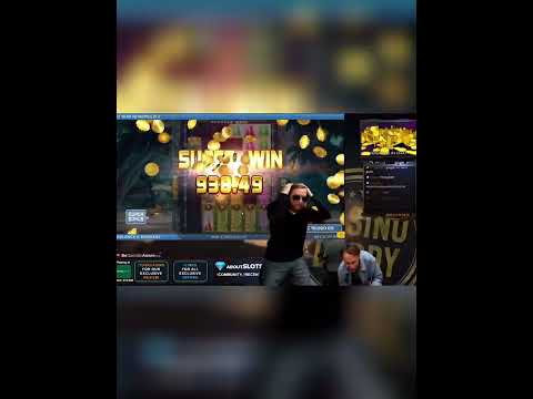 RECORD WIN 🥇 for those guys, they really enjoy slots🎰😂 #slots #shorts