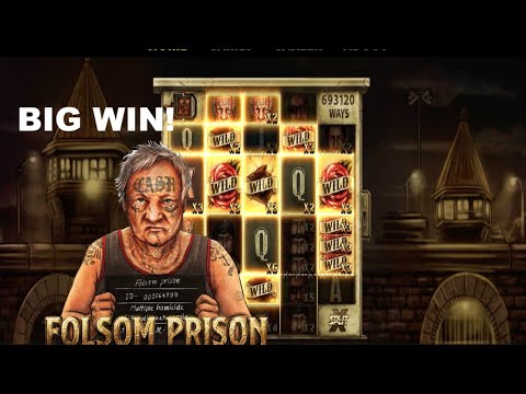 FOLSOM PRISON SLOT SUPER MEGA BIG WIN #10