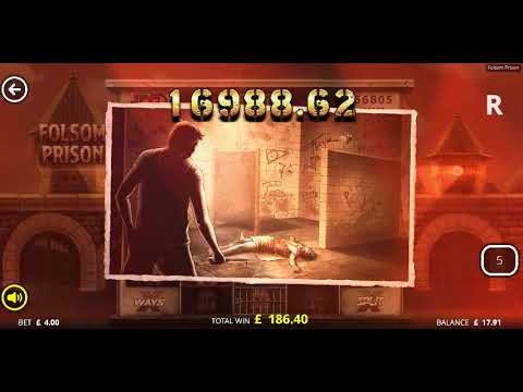 EPIC 25.000x WIN NEW SLOT FALSOM PRISON SUPER BIG WIN #13