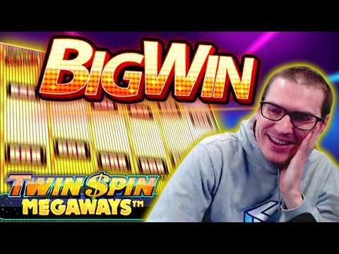BIG WIN on Twin Spin Megaways Slot – £8 Bet!