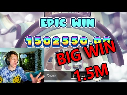 xQc Biggest win 1.5 million with gambling Slots RAINBOW