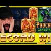 ROSHTEIN RECORD WIN ON NEW SLOT!! PHOENIX GRAVEYARD