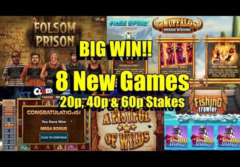 8 Game Bonus Compilation, New Nolimit City, New Hacksaw BIG WIN!! & Much More + Community BIG WINS!!