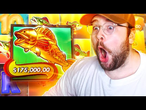 I JUST GOT MY RECORD WIN ON THE NEW BIG BASS SPLASH SLOT… (WTF)