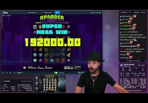 Roshtein the big win new slot XPANDER !  OVER 1 MILLION $