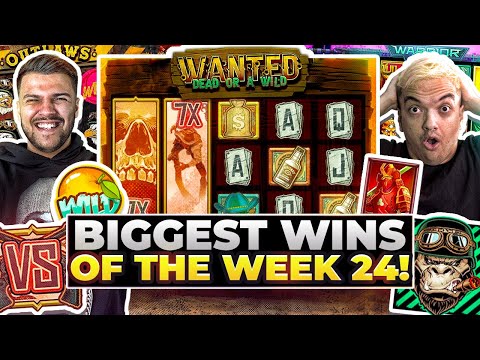 TOP 6 BIGGEST WINS OF THE WEEK! | MAX WIN ON OUTLAWS INC!