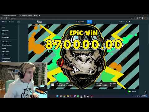 INSANE WIN !!  xQc  –  HIT 1.2M ON NEW HACKSAW GAME ! xQc BIG WIN !!! CASINO SESSION