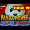 HUGE WIN – Panda Power Thunder Warrior Slot – HOT NEW GAME!