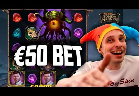 TOME of MADNESS €50 BET 🔥 MAX PORTALS SUPER BIG WIN