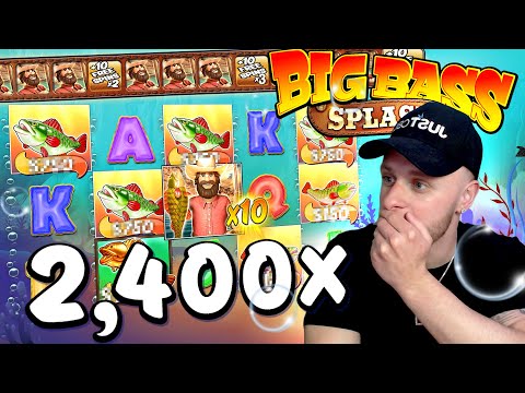 I WENT ALL IN ON BIG BASS SPLASH SLOT🐟 MY RECORD WIN😱 *NEW PRAGMATIC*