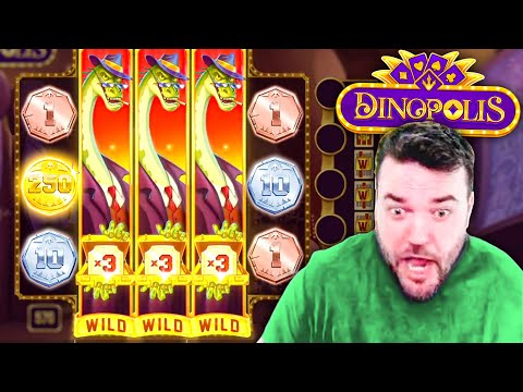 WORLD RECORD WIN ON DINOPOLIS? (MASSIVE WIN MAX SETUP)