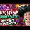 SLOTS LIVE 🔴 HOT FIESTA with mrBigSpin! Casino stream: BIG WINS and BONUS BUYS!