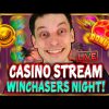 SLOTS LIVE 🔴 WINCHASERS NIGHT – CASINO STREAM: BIG WINS and BONUS BUYS with mrBigSpin!