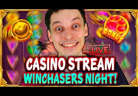 SLOTS LIVE 🔴 WINCHASERS NIGHT – CASINO STREAM: BIG WINS and BONUS BUYS with mrBigSpin!