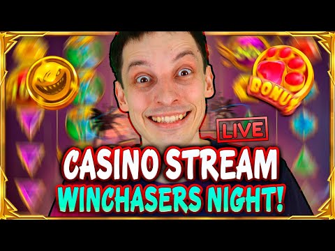 SLOTS LIVE 🔴 WINCHASERS NIGHT – CASINO STREAM: BIG WINS and BONUS BUYS with mrBigSpin!