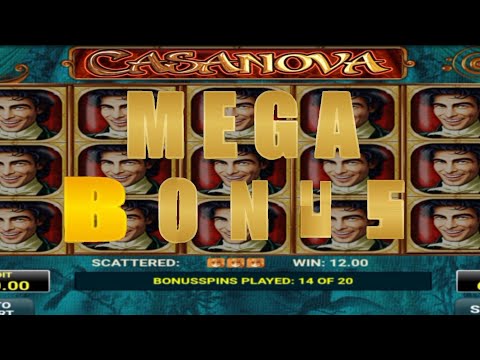 CASANOVA CASINO MEGA BONUS SLOTS 🔥🔥 بونيس على عجلة في هذه اللعبة