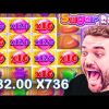 *NEW* SLOT SUGAR RUSH WON’T STOP PAYING! (INSANE WINS)