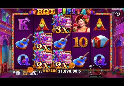 Hot Fiesta – Mega Kazanç , Mükemmel Oyun Big Win..  #casino #slot #pragmaticplay #bigwin