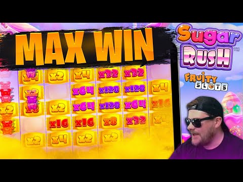 WORLD RECORD MAX WIN ON NEW PRAGMATIC PLAY SLOT SUGAR RUSH – 5000X HUGE ONLINE CASINO WIN!