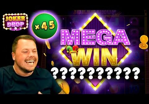 MEGA Win On Joker Drop (45x Multiplier)