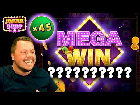 MEGA Win On Joker Drop (45x Multiplier)