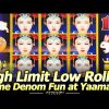 High Limit Low Rolling! Playing various slots at dime denom in the High Limit room at Yaamava!