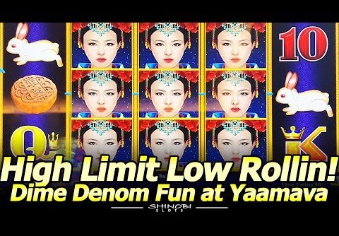 High Limit Low Rolling! Playing various slots at dime denom in the High Limit room at Yaamava!