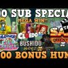 £200 Slot Bonus Hunt – 400 Subscriber Special – TAKE 1 – Inc. Hoarder, Cluedo, Mega Win & More