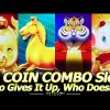 Playing All 4 Coin Combo Slots! Who Gives Up the BIG WIN, Who Doesn’t? Live Play, Bonus, Features!