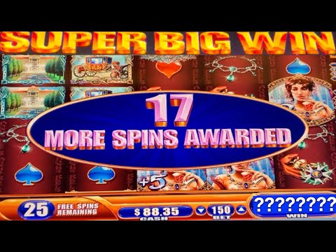 💰**SUPER BIG WIN!**💰6 BONUSES ON NAPOLEON AND JOSEPHINE WMS SLOT MACHINE!