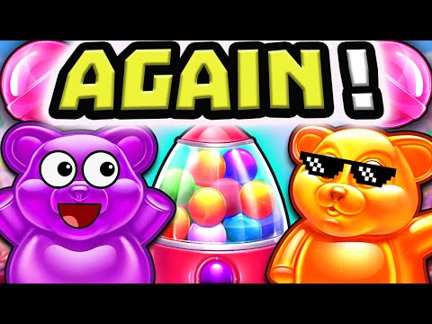 OMG NEW SUGAR RUSH 🍭 SLOT PAYED HUGE BIG WINS AGAIN‼️ *** MAX BET ***