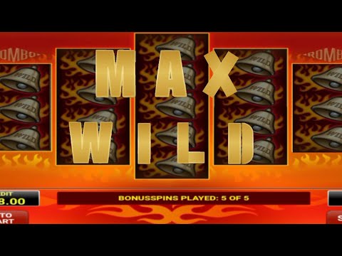 BELLS ON FIRE ROMBO BIG WIN IN MAX WILD / أقوى ويلد في كل ألعاب الكازينو