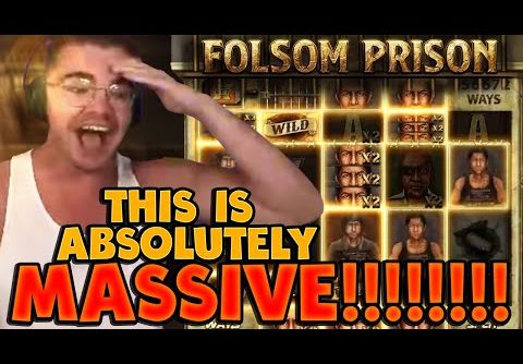 RECORD WIN on Folsom Prison without BONUS BUY! (Nolimit City New Slot)