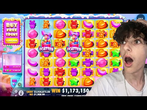 I GOT A RECORD WIN ON THE NEW SUGAR RUSH SLOT! (Max Win?!)