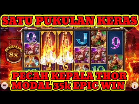 SLOT PRAGMATIC GACOR HARI INI✅POWER OF THOR MEGAWAYS✅MODAL 35K EPIC WIN✅SLOT GACOR HARI INI