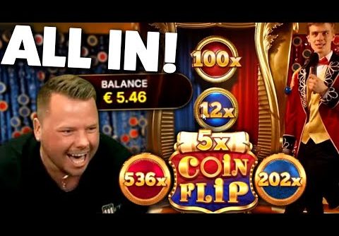 🚀World’s First🚀 BIG WIN on Crazy Coin Flip!