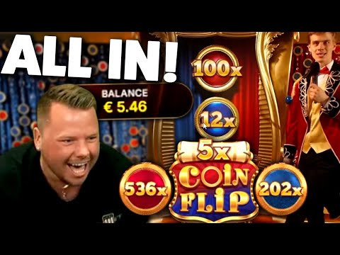 🚀World’s First🚀 BIG WIN on Crazy Coin Flip!