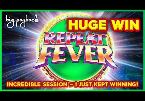 HUGE WIN! Repeat Fever Dragon Hearts Slot – AWESOME SESSION!