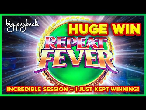 HUGE WIN! Repeat Fever Dragon Hearts Slot – AWESOME SESSION!