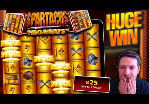 EPIC BIG WIN!! Spartacus Megaways Goes CRAZY!!