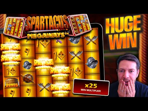 EPIC BIG WIN!! Spartacus Megaways Goes CRAZY!!