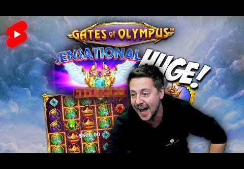 BIG WIN on Gates Of Olympus Slot ⚡️ #shorts