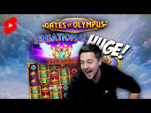 BIG WIN on Gates Of Olympus Slot ⚡️ #shorts